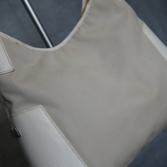 Salvatore Ferragamo Tote Bag – One Handle Shoulder Bag – Canvas & Leather – Auth - Picture 2 of 7